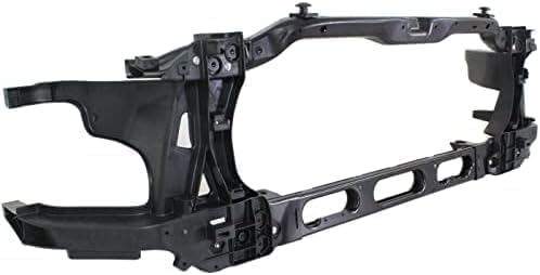 Front Radiator Support Assembly Plastic With Steel Direct Replacement Compatible With 2009-2012 Dodge Ram 1500/2010-2012 2500 CH1225219 68050996AE