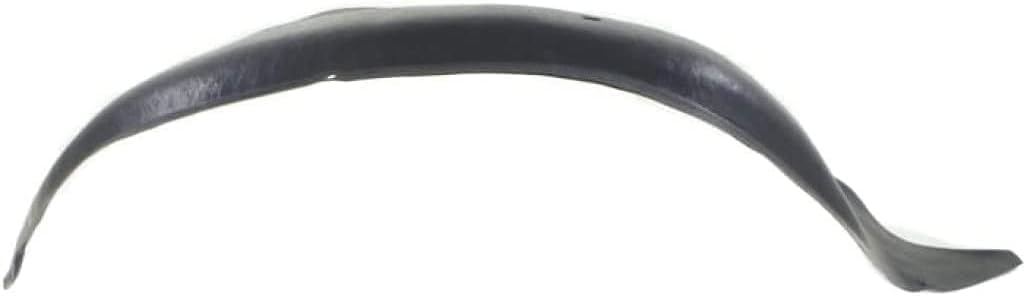 Front Fender Liner Left Driver Side Direct Replacement Compatible With 1992-1996 Ford E-Series FO1250108 F2UZ16103A