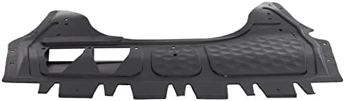 Front Engine Splash Shield Under Cover Plastic Direct Replacement Compatible with 2011-2018 Jetta / 2012-2019 Beetle VW1228143 5C0825237D