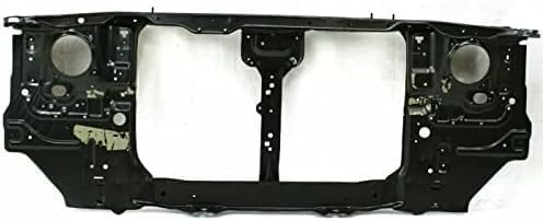 Front Radiator Support Assembly Black Steel Direct Replacement Compatible With 2001-2002 Nissan Frontier NI1225150 625009Z430