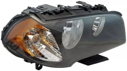 Front Head Light Assembly Halogen Right Passenger Side Direct Replacement Compatible With 2004-2006 BMW X3 BM2503139 63123418424