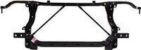 Front Radiator Support Plastic with Steel Direct Replacement Compatible with 2019-2021 Jeep Wrangler / 2020-2021 Gladiator CH1225317 68292503AC 68292503AB