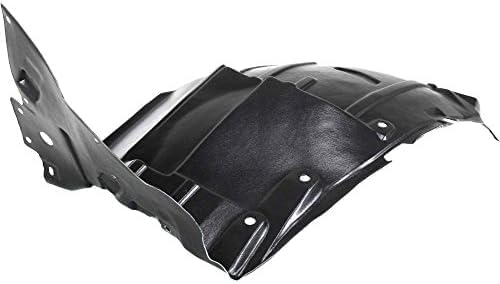 Front Section Fender Liner Left Driver Side Direct Replacement Compatible With 2003-2007 Infiniti G35 IN1250106 63845AM800