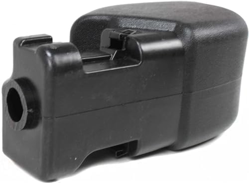 Set Of 2 Front Bumper End Cap Primed Plastic Left Driver & Right Passenger Side Direct Replacement Compatible With 1997-2006 Jeep Wrangler CH1005128 CH1004128 55155756AB 55155757AB