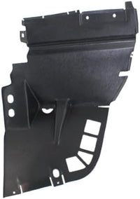Set Of 2 Front Section Fender Liner Plastic Left Driver & Right Passenger Side Direct Replacement Compatible With 1996-2002 Mercedes Benz SL-Class MB1251114 MB1250114