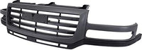 Front Grille Painted Gray Shell With Primed Insert Direct Replacement Compatible With 2003-2007 GMC Sierra 2500HD / 3500 GM1200627 19130794