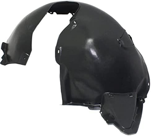 Set Of 2 Front Fender Liner Plastic Left Driver & Right Passenger Side Direct Replacement Compatible With 2012-2015 Volkswagen Passat VW1249123 VW1248123 561805912D9B9 561805911B9B9