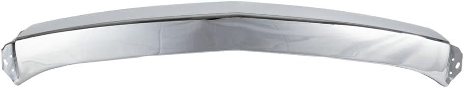 Front Bumper Impact Bar Chrome Steel Direct Replacement Compatible With 2007-2008 Chevrolet Silverado 1500 GM1002830 15836961