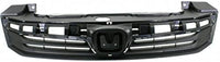 Front Grille Assembly Primed Shell And Insert Direct Replacement Compatible With 2012 Honda Civic HO1200206 71121TR0A01