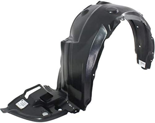 Set Of 2 Front Fender Liner Plastic Left Driver & Right Passenger Side Direct Replacement Compatible With 2011-2013 Toyota Corolla TO1249162 TO1248162 5387502370 5387602370