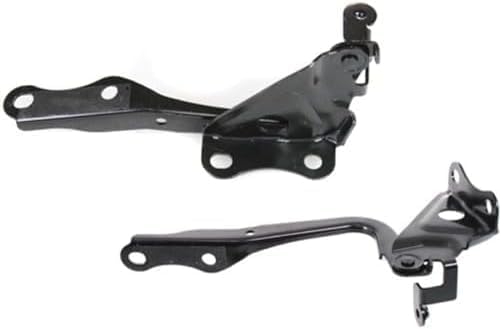 Set of 2 Front Hood Hinge Steel Right Passenger & Left Driver Side Direct Replacement Compatible with 2006-2012 Toyota RAV4 TO1236163 TO1236164 534100R030 534200R030
