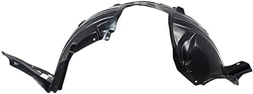 Set Of 2 Front Fender Liner Plastic Left Driver & Right Passenger Side Direct Replacement Compatible With 2007-2012 Nissan Sentra NI1249116 NI1248116 63840ET80A 63841ET80A