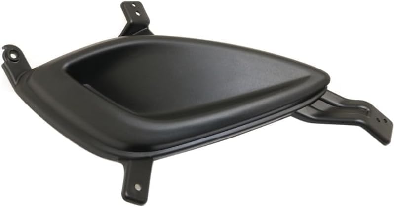 Front Fog Light Cover Textured Left Driver Side Direct Replacement Compatible With 2011-2013 Hyundai Elantra HY1038112 865633Y000