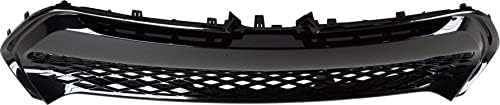 Front Bumper Grille Primed Plastic Direct Replacement Compatible With 2017-2019 Toyota Corolla TO1036178 5311202740