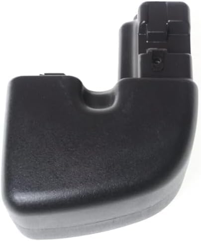 Set Of 2 Rear Bumper End Cap Primed Plastic Left Driver & Right Passenger Side Direct Replacement Compatible With 1997-2006 Jeep Wrangler CH1105140 CH1104140 55078139AA