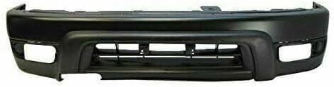 AUTOS PARTS PLUS Front Bumper Face Bar Primed + Lower Valance Panel With Fender Flare Hole Direct Replacement Compatible With 1999-2002 Toyota 4Runner TO1002166 TO1095181 5210135927 5391135912