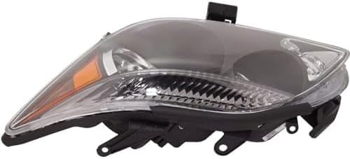 Set Of 2 Front Head Light Assembly Lens And Housing Plastic Left Driver & Right Passenger Side Direct Replacement Compatible With 2005-2007 Scion tC SC2502101 SC2503101