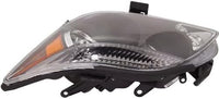 Set Of 2 Front Head Light Assembly Lens And Housing Plastic Left Driver & Right Passenger Side Direct Replacement Compatible With 2005-2007 Scion tC SC2502101 SC2503101