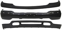 AUTOS PARTS PLUS Front Bumper Steel + Upper Cover + Lower Valance Panel Primed Direct Replacement Compatible With 1999-2002 GMC Sierra / 2001-2006 Yukon 1500 2500 GM1051105 GM1002374 GM1092171