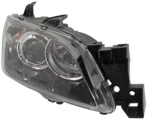 Set Of 2 Front Head Light Assembly Plastic Lens And Housing Left Driver & Right Passenger Side Direct Replacement Compatible With 2004-2009 Mazda 3 MA2519108 MA2518108