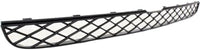 Front Bumper Upper Grille Textured Plastic Direct Replacement Compatible With 2008-2014 BMW X6 / 2007-2013 X5 BM1036117 51117159597