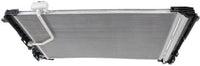 Front A/C Condenser Aluminum Core Direct Replacement Compatible With 2008-2015 Mercedes Benz C-Class / 2010-2017 E-Class MB3030151 2045000654