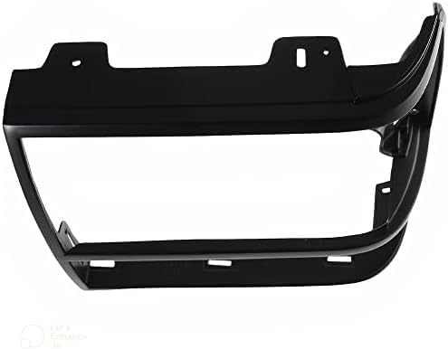 SET Of 2 Front Head Light Door Bezel Black Left Driver & Right Passenger Side Direct Replacement Compatible With 1998-1992 Ford Ranger / 1991-1994 Explorer FO2513110 FO2512112