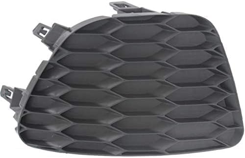 Set Of 2 Front Fog Light Cover Textured Left Driver & Right Passenger Side Direct Replacement Compatible With 2013-2015 Nissan Sentra NI1039124 NI1038124 622563RM0A 622573RM0A