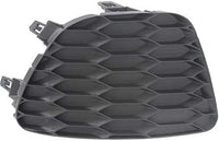 Set Of 2 Front Fog Light Cover Textured Left Driver & Right Passenger Side Direct Replacement Compatible With 2013-2015 Nissan Sentra NI1039124 NI1038124 622563RM0A 622573RM0A