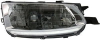 Front Head Lights Assembly + Corner Lamps Plastic Left Driver & Right Passenger Side Direct Replacement Compatible With 1999-2001 Toyota Solara TO2503131 TO2502131 TO2520159 TO2521159