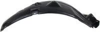 Front Fender Liner Rear Section Left Driver Side Direct Replacement Compatible With 2007-2008 Infiniti G35 / 2009-2013 G37 IN1248126 63843JK30A