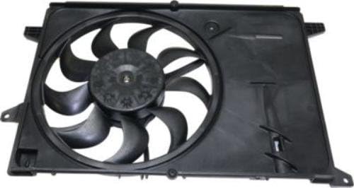 Front Radiator Fan Assembly Direct Replacement Compatible with 2016-2022 Chevrolet Spark GM3115271 42426778