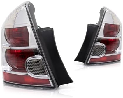 Set Of 2 Tail Light Assembly Right Passenger & Left Driver Side Direct Replacement Compatible With 2007-2009 Nissan Sentra NI2819114 NI2818114 26550ET00B 26555ET00B