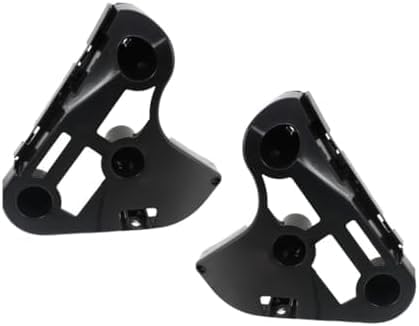 Front Bumper Upper Cover Primed + Support Brackets Left Driver & Right Passenger Side Direct Replacement Compatible With 2007-2013 Toyota Tundra TO1014100 TO1067170 TO1066170