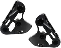 Front Bumper Upper Cover Primed + Support Brackets Left Driver & Right Passenger Side Direct Replacement Compatible With 2007-2013 Toyota Tundra TO1014100 TO1067170 TO1066170