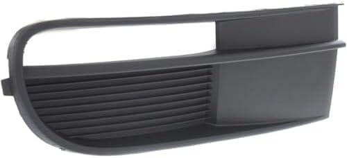 Set Of 2 Front Fog Light Cover Primed Without Chrome Molding Left Driver & Right Passenger Side Direct Replacement Compatible With 2012-2019 Volkswagen Beetle VW1039128 VW1038128