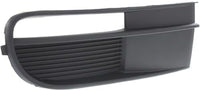 Set Of 2 Front Fog Light Cover Primed Without Chrome Molding Left Driver & Right Passenger Side Direct Replacement Compatible With 2012-2019 Volkswagen Beetle VW1039128 VW1038128