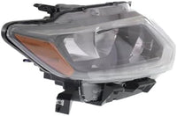 Set Of 2 Front Head Light Assembly Plastic Left Driver & Right Passenger Side Direct Replacement Compatible With 2014-2016 Nissan Rogue NI2503226 NI2502226 260104BA2A,260604BA2A