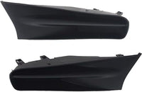 Set Of 2 Front Bumper Grille Textured Right Passenger & Left Driver Side Direct Replacement Compatible With 2010-2012 Lexus ES350 LX1039103 LX1038103 5314133100 5314233110