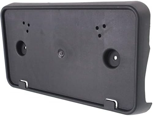 Front License Plate Bracket Textured Plastic Direct Replacement Compatible with 2011-2015 Ford Explorer FO1068136 BB5Z17A385BA