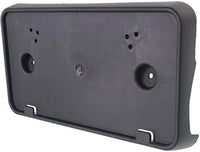 Front License Plate Bracket Textured Plastic Direct Replacement Compatible with 2011-2015 Ford Explorer FO1068136 BB5Z17A385BA
