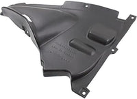 Front Lower Section Fender Liner Plastic Right Passenger Side Direct Replacement Compatible With 2012-2019 BMW 3-Series BM1251127 51717260740