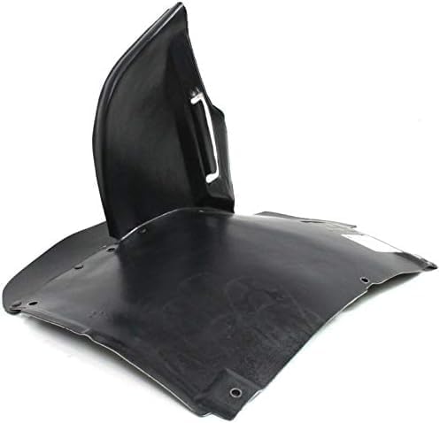 Set of 2 Front Engine Splash Shield Under Cover Plastic Left Driver & Right Passenger Side Direct Replacement Compatible with 2001-2003 BMW 5-Series BM1228104 BM1228103