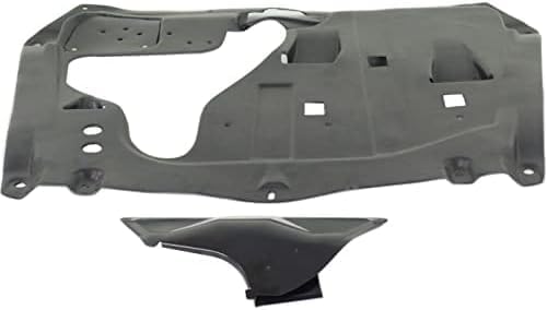 Front Engine Splash Shield Center Under Cover Plastic Direct Replacement Compatible with 2008-2013 Toyota Highlander TO1228199 514400E041 5144048071