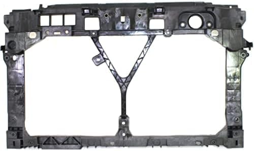 Front Radiator Support Assembly Plastic Direct Replacement Compatible With 2010-2013 Mazda 3 MA1225132 BBM253110F