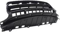 Front Bumper Grille Spoiler Assembly Textured Direct Replacement Compatible With 2009-2011 Honda Civic HO1036127 71107SNEA50