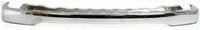 Front Bumper Face Bar Chrome + Upper Filler + Lower Valance Primed Direct Replacement Compatible With 2001-2004 Toyota Tacoma 2WD TO1087112 TO1002174 TO1095131 52119AD010 52101AD030