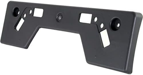 Front Bumper License Plate Bracket Plastic Direct Replacement Compatible with 2007-2009 Lexus ES350 LX1068102 5211433180