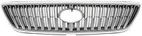 Front Grille Assembly Chrome Shell And Painted Dark Gray Insert Plastic Direct Replacement Compatible With 2004-2006 Lexus RX330 / 2007 RX350 LX1200113 5310148071