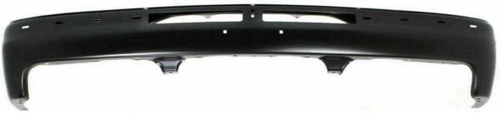 Front Bumper Primed + Lower Valance + Upper Cover Textured + Outer Brace Right & Left Side Direct Replacement Compatible With 1999-2002 Chevrolet Silverado / 2000-2004 Tahoe Suburban